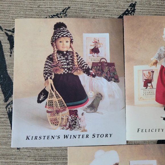 American Girl KIRSTEN, SAMANTHA, FELICITY PAMPHLET Pleasant Comp 1991 Borderless - Picture 2 of 8